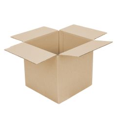 CARDBOARD BOX SINGLE WALL 7X7X7" 178X178X178MM