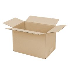 CARDBOARD BOX SINGLE WALL 9½X7X4" 235X178X102MM FSC® MIX 