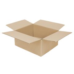 CARDBOARD BOX SINGLE WALL 15X12½X7" 380X314X173MM FSC® MIX