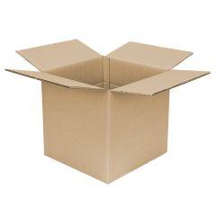 CARDBOARD BOX SINGLE WALL 12X12X12" 305X305X305MM FSC® MIX