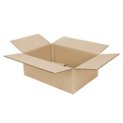 CARDBOARD BOX SINGLE WALL 18X12X6" 457X305X152MM