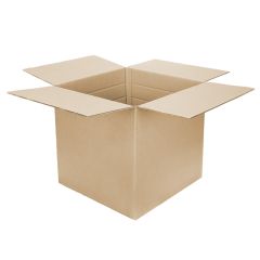 CARDBOARD BOX DOUBLE WALL 16X16X16" 406X406X406MM FSC® MIX