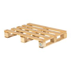 WOODEN PALLET HALF EUROPA HEAT TREATED 4 WAY 800X600MM