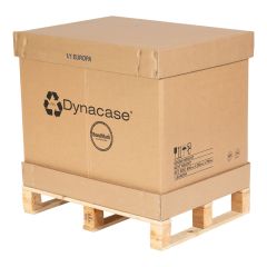 CARDBOARD PALLET CASE DOUBLE WALL FULL EUROPA C/W HEAVY DUTY PALLET