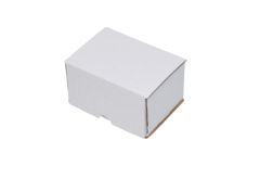 CARDBOARD POSTAL BOX WHITE 140X110X80MM