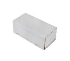 CARDBOARD POSTAL BOX WHITE 220X110X80MM