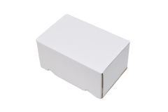 CARDBOARD POSTAL BOX WHITE 220X150X110MM