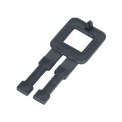 STRAPPING BUCKLE PLASTIC HEAVY DUTY BLACK 12MM (PACK 1000)