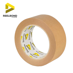 REELBOND ECO SELF ADHESIVE KRAFT PAPER PACKING TAPE 48MM X 50M ROLL (36 PACK)