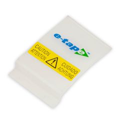 WIPE-DOWN BLADE FOR E-TAPE DISPENSER