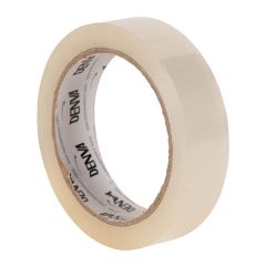 CLEAR PP PACKING TAPE 24MM X 66M ROLL (72 PACK)