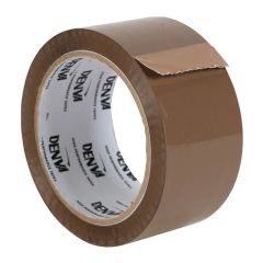 BROWN PP PACKING TAPE 48MM X 100M ROLL (36 PACK)