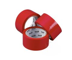 ROLL 50MM X 66M RED PP TAPE