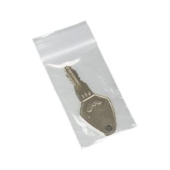 GRIP SEAL POLYTHENE BAG 160G PG 0 1½X2½" 37X62MM (1000 PACK)