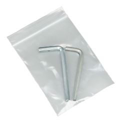 GRIP SEAL POLYTHENE BAG 300G WT10 3½X4½" 88X112MM (1000 PACK)
