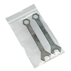 GRIP SEAL POLYTHENE BAG 300G WT 20 5X8" 125X200M (1000 PACK)