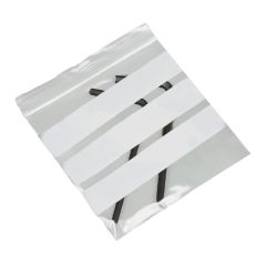 GRIP SEAL POLYTHENE BAG WRITE-ON-PANEL 160G PG 126 5½x5½" 137X137MM (1000 PACK)