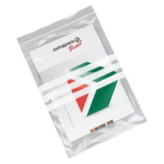 GRIP SEAL POLYTHENE BAG WRITE-ON-PANEL 160G PG 133 10X14" 250X350MM (1000 PACK)