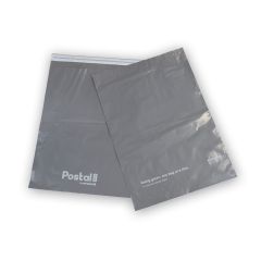 POLYTHENE MAILING BAG POSTAL PLUS GREY OPAQUE CODE 2 305X460MM (1000 PACK)