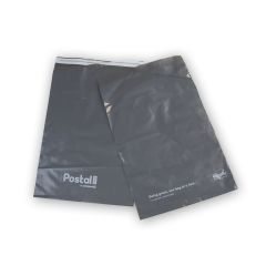POLYTHENE MAILING BAG POSTAL PLUS GREY OPAQUE CODE 3 330X483MM (1000 PACK)