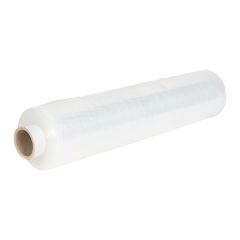 SUPER STRENGTH CLEAR SIMPLY ECO 30% RECYCLED CONTENT HAND PALLET WRAP STANDARD CORE 400MM X 300M ROLL (6 PACK)