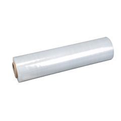 CLEAR XTRASTRETCH HAND PALLET WRAP STANDARD CORE 400MM X 500M ROLL (6 PACK)
