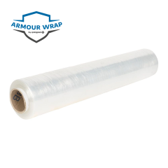 ARMOUR WRAP CLEAR 4.5MU HAND PALLET WRAP STD CORE 500MM X 600M ROLL (6 PACK)
