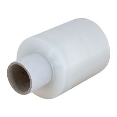 CLEAR DOUBLE LENGTH MINI STRETCH FILM 100MM X 300M ROLL (20 PACK)