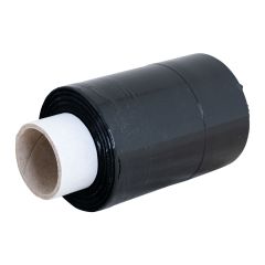 BLACK MINI STRETCH FILM PALLET WRAP 100MM X 150M ROLL (40 PACK)