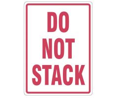 DO NOT STACK LABELS 108X79MM  500 PER ROLL