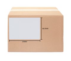 WHITE LABELS 210X148.5MM 2 LABELS/A4 SHEET-500 SHEETS PER BOX