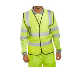 CLASS 2 HI-VIS WAISTCOAT YELLOW - X LARGE