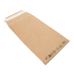 FLEXIPAK CLASSIC PAPER MAILING BAG 250X50X350MM+100MM (400 PACK)