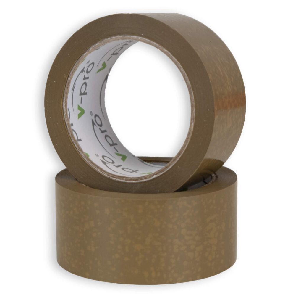 6 X Buff Vinyl Tape Solvent 48mm X 66M - Packaging Now - View #9