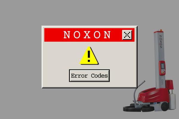 Noxon Error Codes