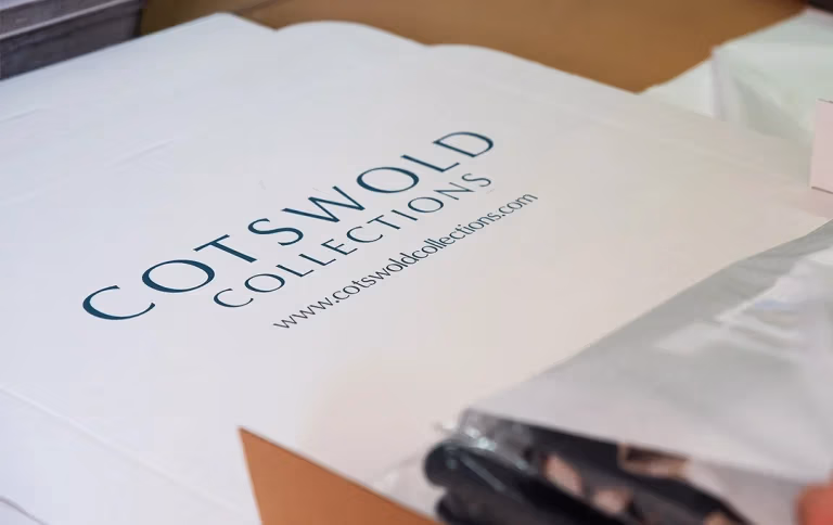 Cotswold collections bespoke packaging box