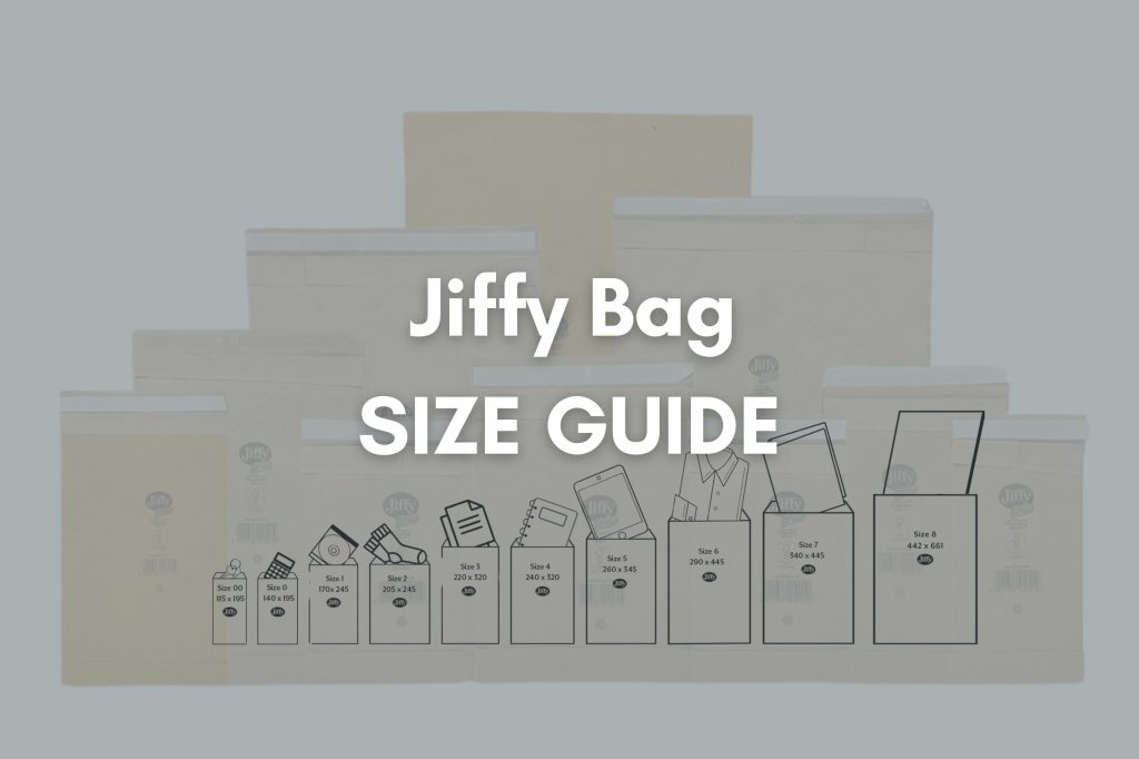 Jiffy Bag Size Guide header