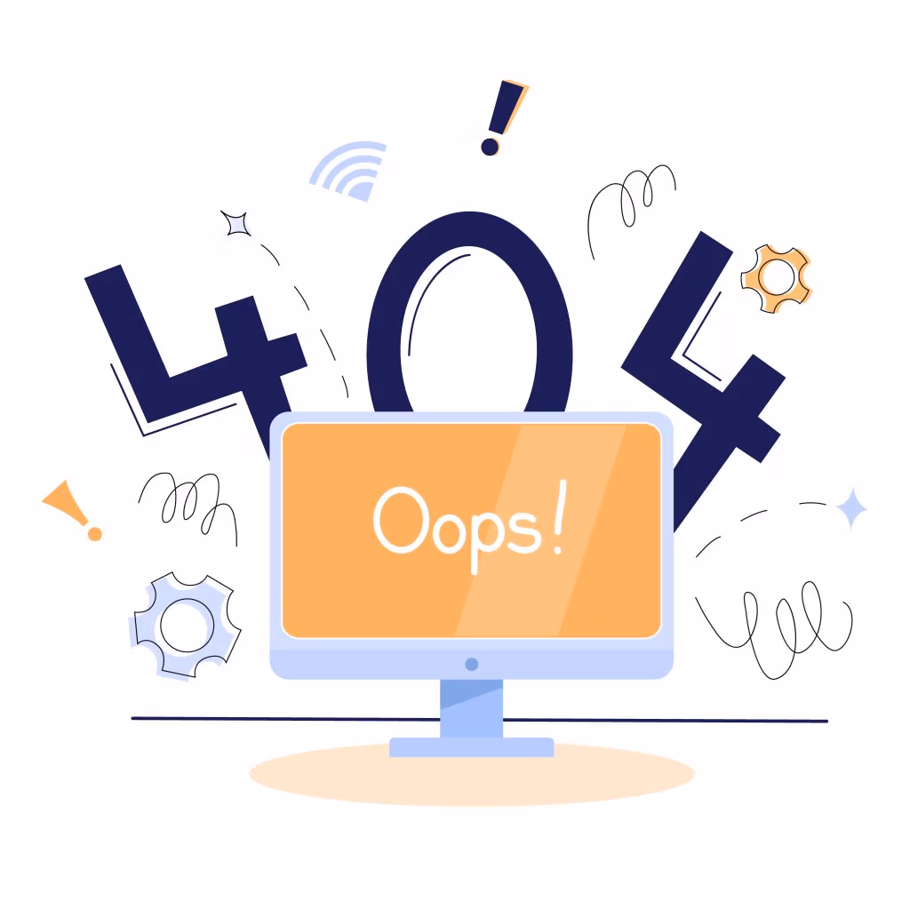 oops error 404