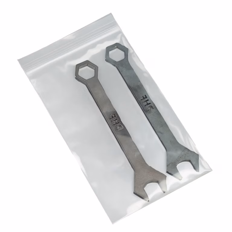 GRIP SEAL POLYTHENE BAG 300G WT 20 30% RECYCLED 5X8" 125X200M (1000 PACK)