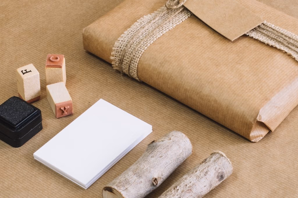 Wooden Stamps On Etsy Package