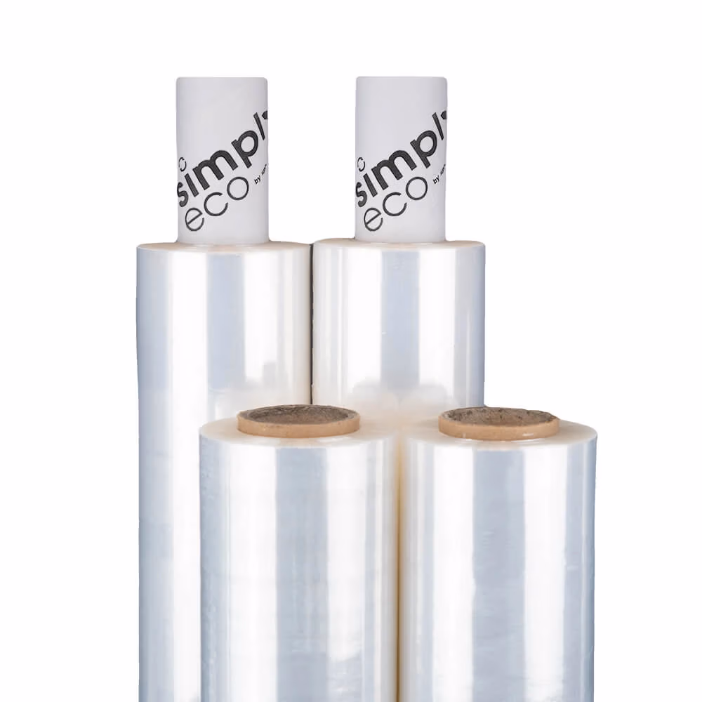 simply eco pallet wrap film clear extended core
