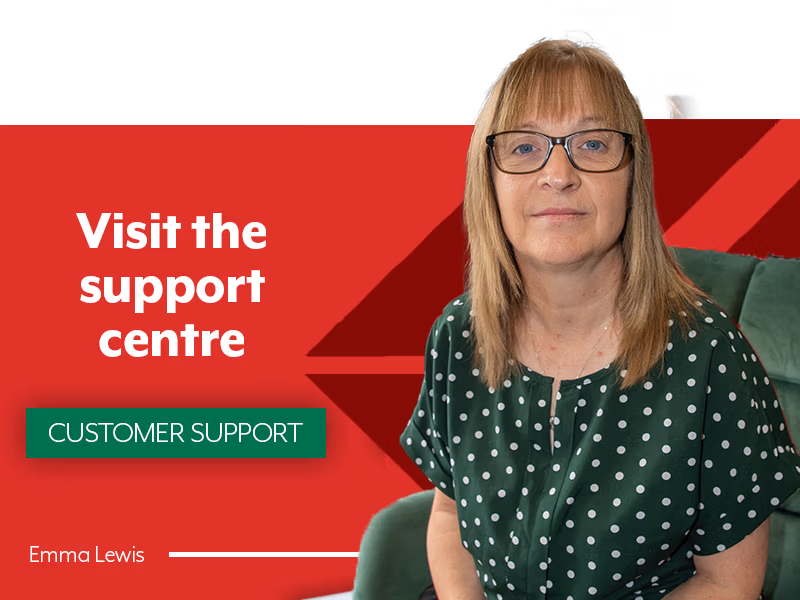 Visit the support centre